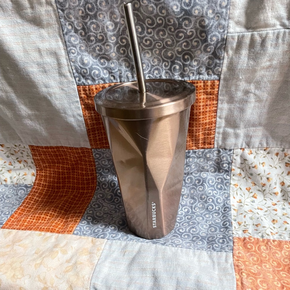 Starbucks metal cold cup